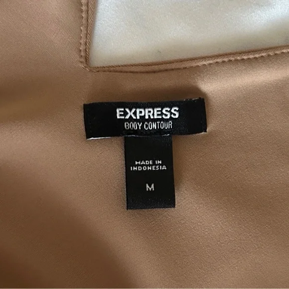 express body contour tan tank top - Picture 3 of 4